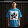 Rustic Americana Patchwork Star T-Shirt