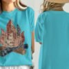 Primitive Americana Campfire Quilt T-Shirt