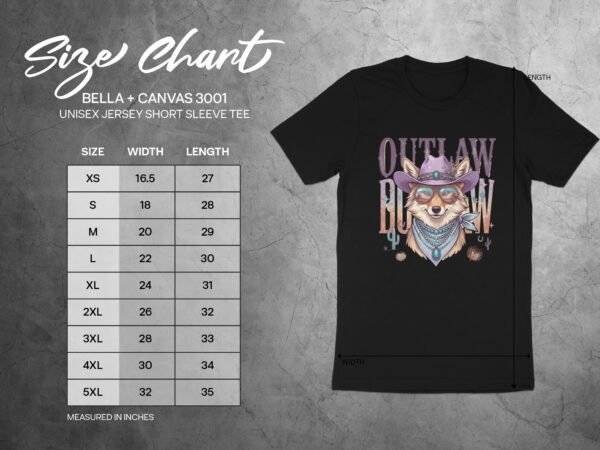 Boho Western Outlaw Coyote T-Shirt, Desert Fox Cowgirl Tee, Southwestern Style Animal Graphic Shirt, Unique Wild Spirit Women's Top