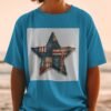Rustic Americana Patchwork Star T-Shirt