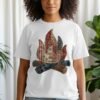 Primitive Americana Campfire Quilt T-Shirt