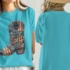 Vintage Americana Cowboy Boot Graphic T-Shirt
