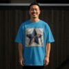 Rustic Patchwork Americana Star T-Shirt
