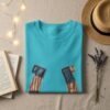 Rustic Americana Patchwork Horseshoe T-Shirt