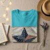 Rustic Americana Stitched Star T-Shirt