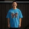 Rustic Americana Patchwork Flag Graphic T-Shirt