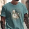 Cottagecore Duck T-Shirt, Whimsical Cozy Duck Baking Tee, Cute Pastel Farmcore Grandmacore Aesthetic Gift for Her