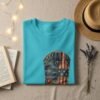 Vintage Americana Cowboy Boot Graphic T-Shirt