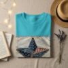 Rustic Patchwork Americana Star T-Shirt