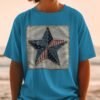 Rustic Americana Stitched Star T-Shirt