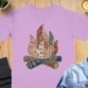 Primitive Americana Campfire Quilt T-Shirt