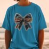 Rustic Americana Patchwork Flag Graphic T-Shirt
